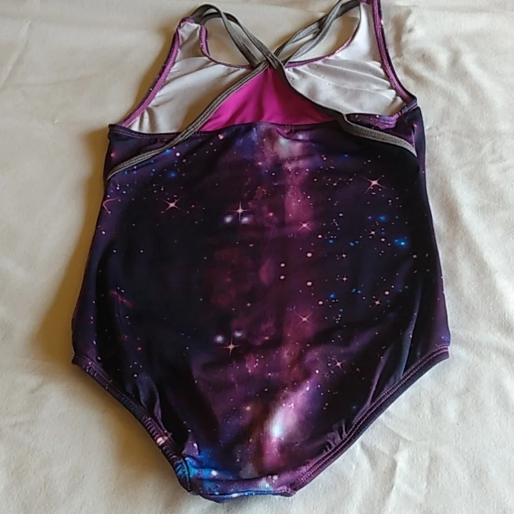 Girls Galaxy Swimsuit‎ – Rhinestone Detail – Size L
